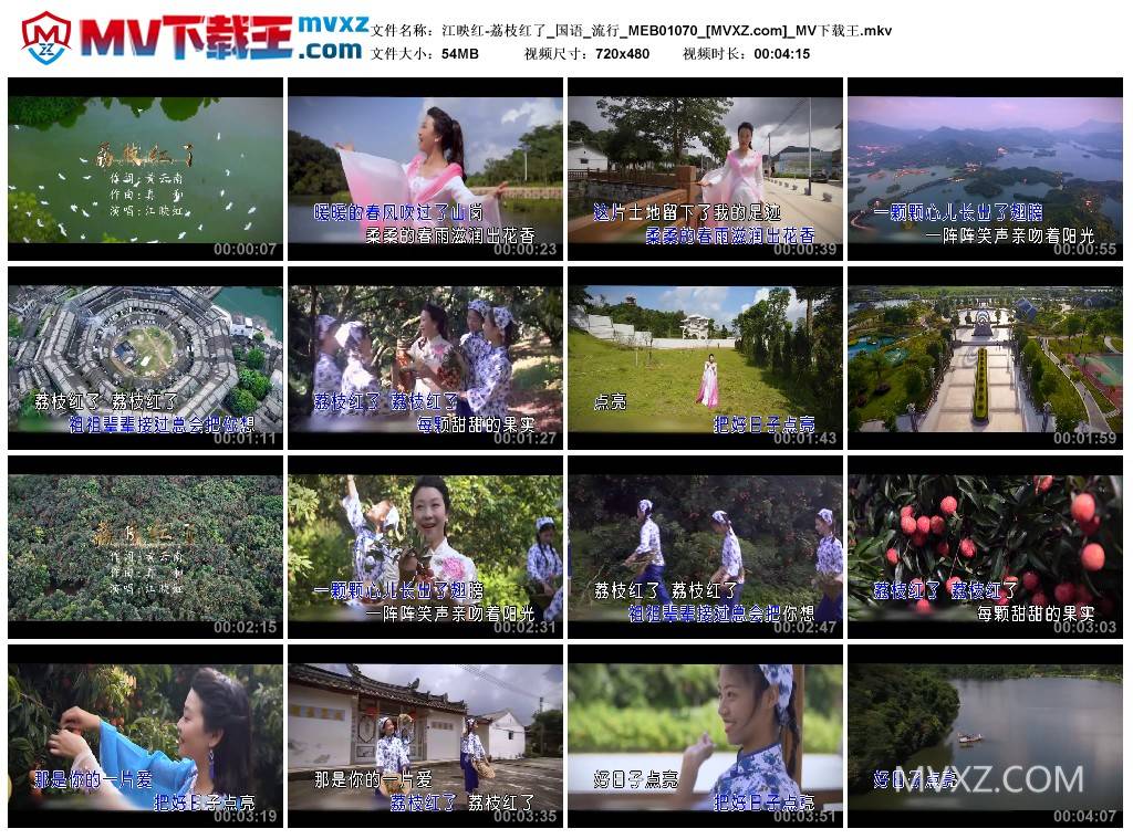 江映红-荔枝红了_国语_流行_MEB01070